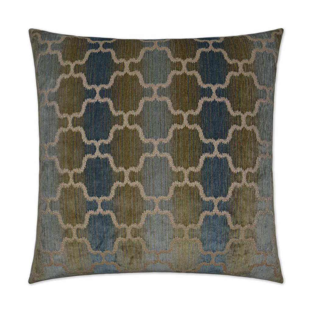 D.V. Kap Home Vendura Aqua 24" x 24" Pillow Cover