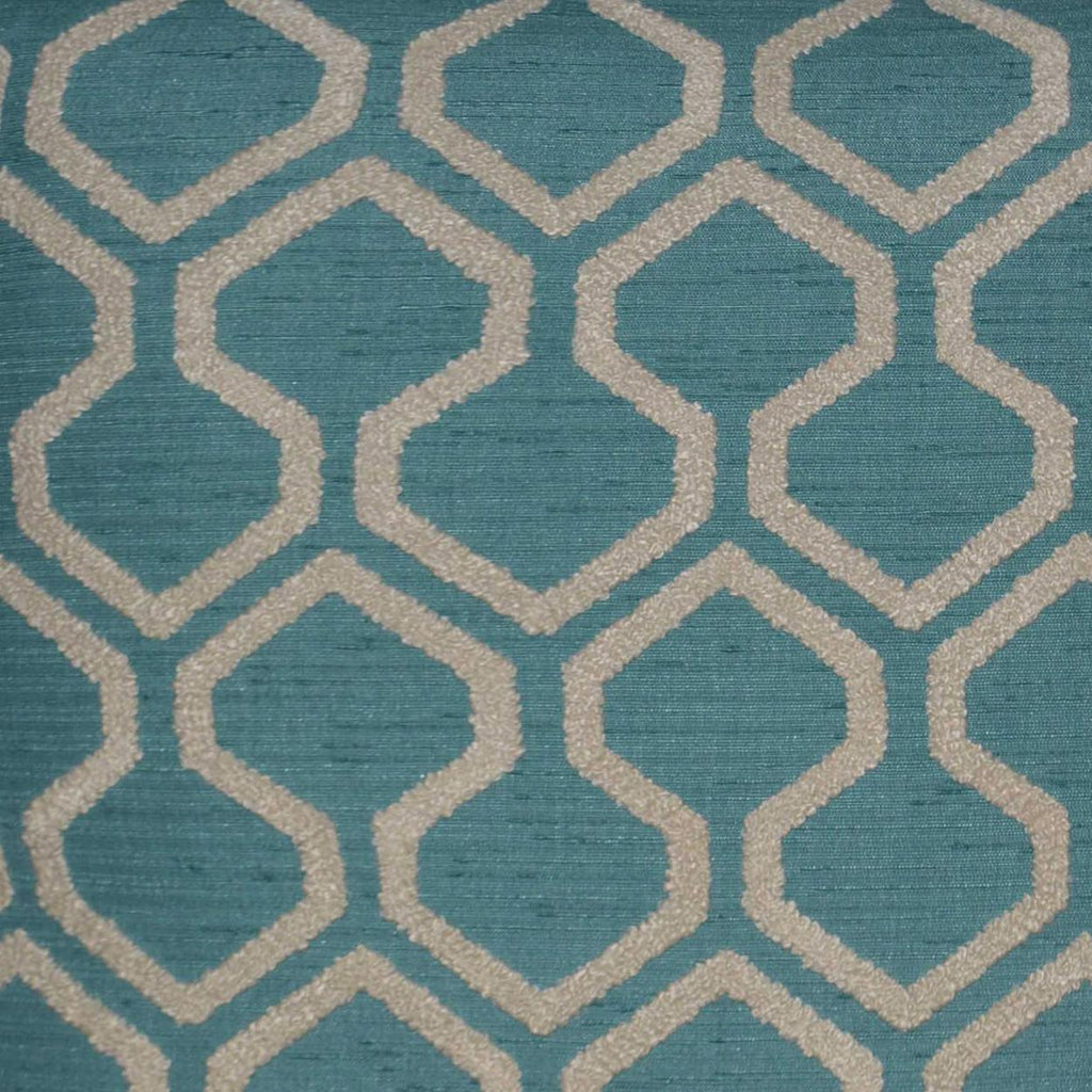 D.V. Kap Home Raw Edges Turquoise  Fabric