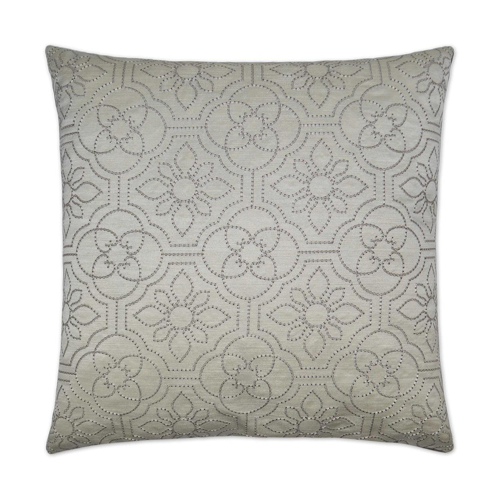 D.V. Kap Home Ruched Up Ivory 24" x 24" Pillow Cover