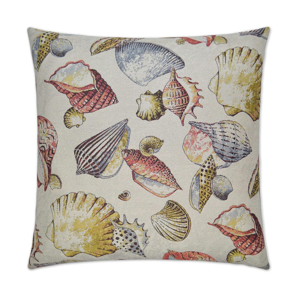 D.V. Kap Home Shell Game Beach 24" x 24" Pillow Cover