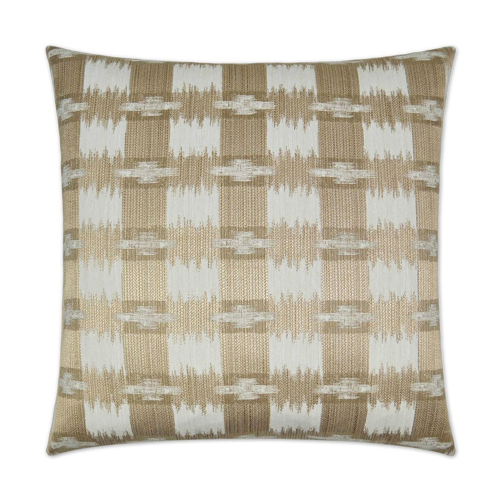 D.V. Kap Home Worldly Glam, Transitional, Geometric 24" x 24" Pillow Cover