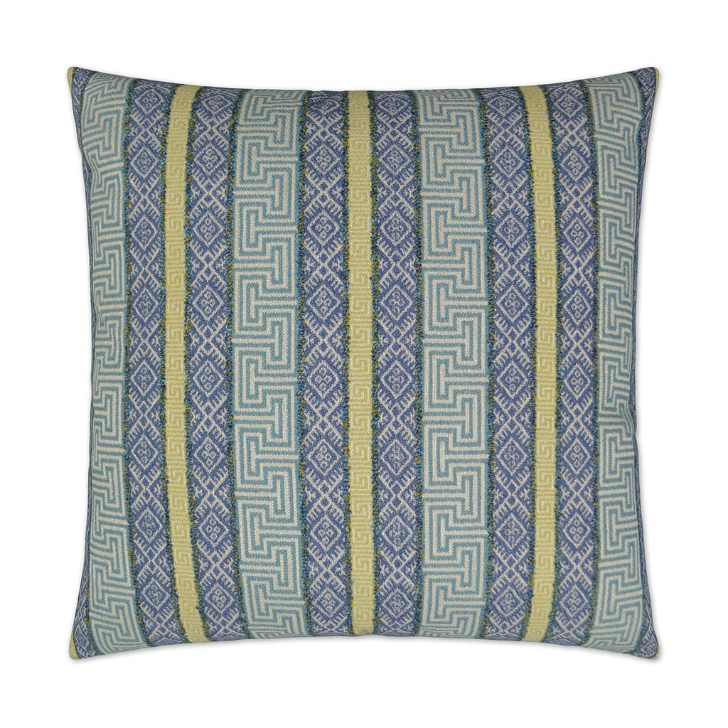 D.V. Kap Home Regis Blue 24" x 24" Pillow Cover