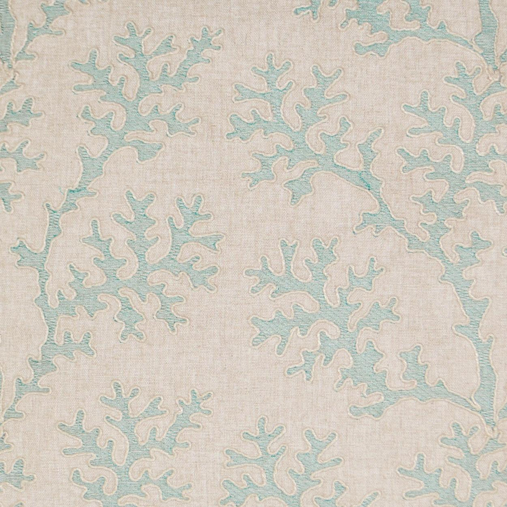 D.V. Kap Home Coral Gardens Aqua  Fabric