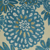 D.V. Kap Home Flower Pops Peacock Fabric