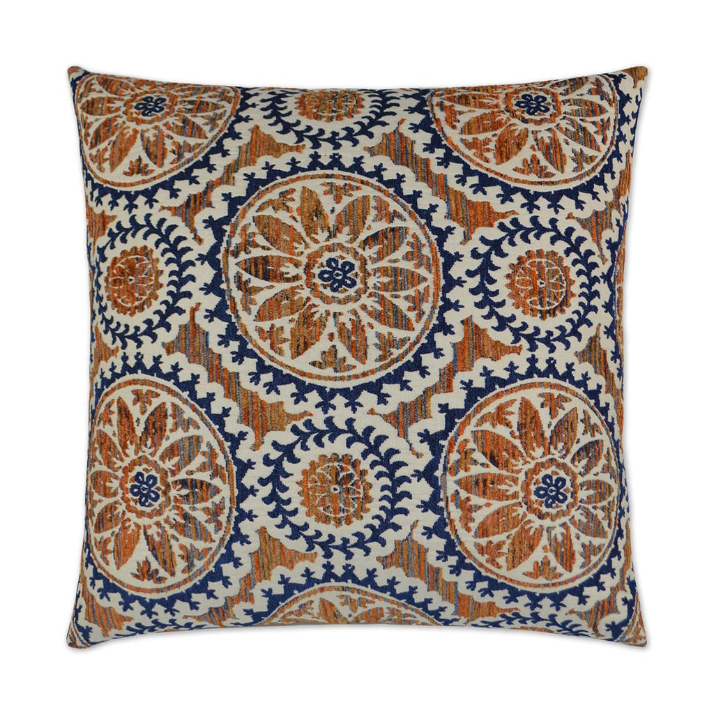 D.V. Kap Home Helix Floral, Global 24" x 24" Pillow Cover