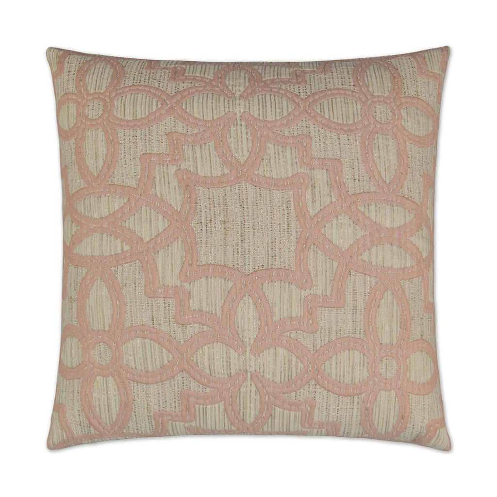 D.V. Kap Home Arabesque Blush 24" x 24" Pillow Cover