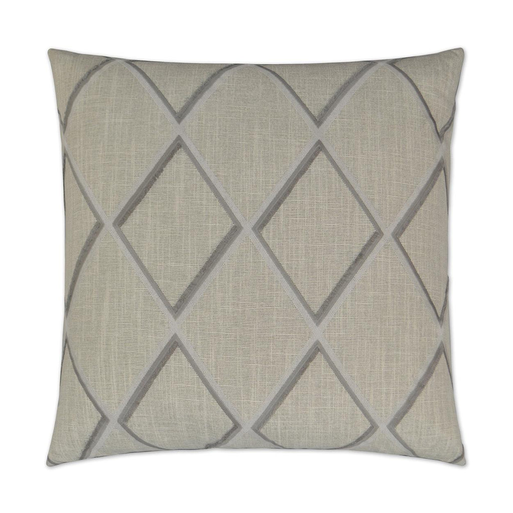 D.V. Kap Home Markham Grey 24" x 24" Pillow Cover