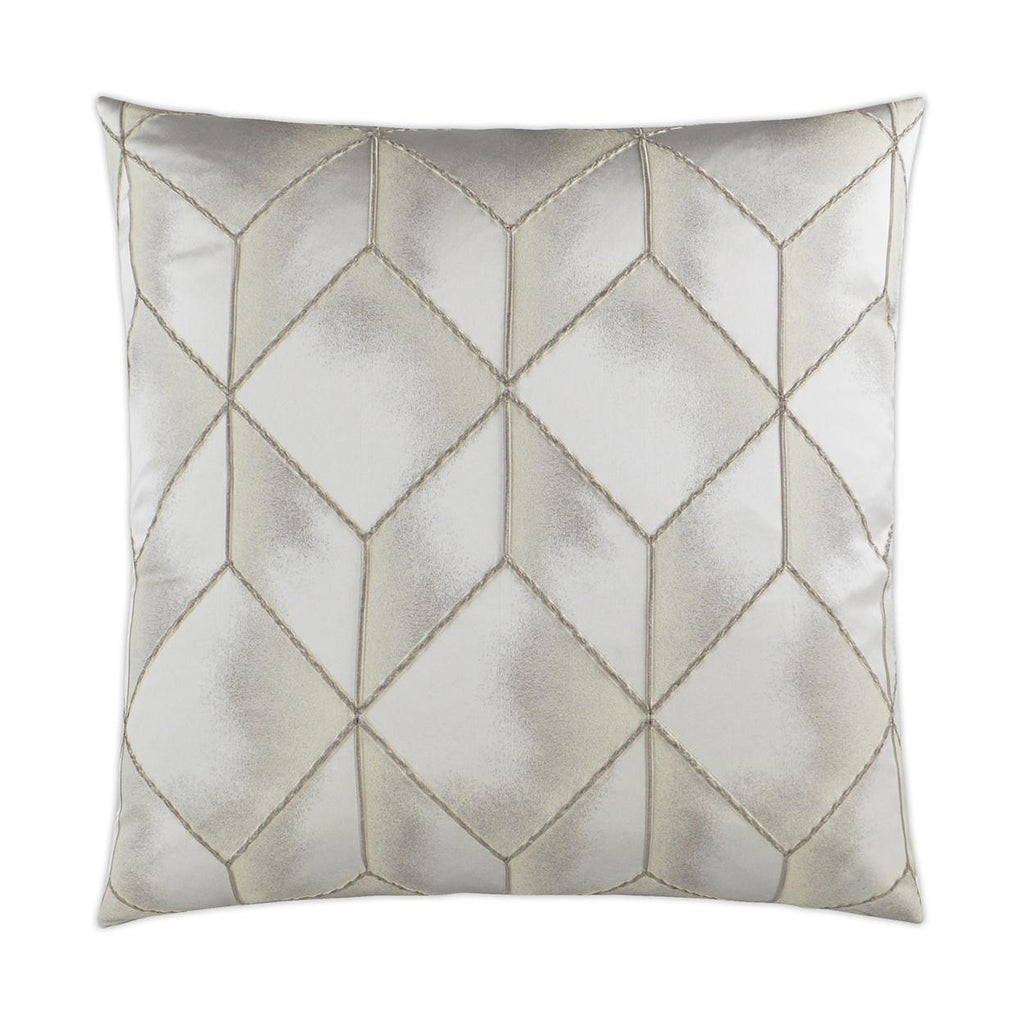 D.V. Kap Home Social Call Platinum 24" x 24" Pillow Cover