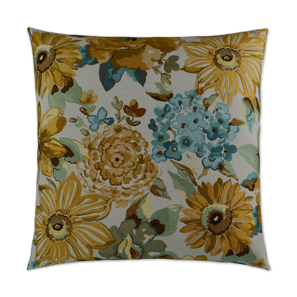 D.V. Kap Home Geranium Golden 24" x 24" Pillow Cover