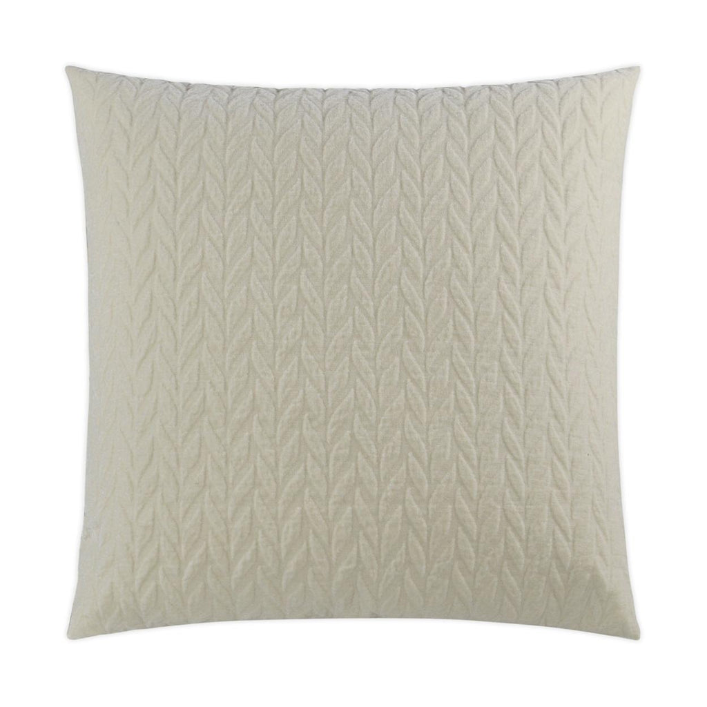 D.V. Kap Home Trestle Ivory 24" x 24" Pillow Cover