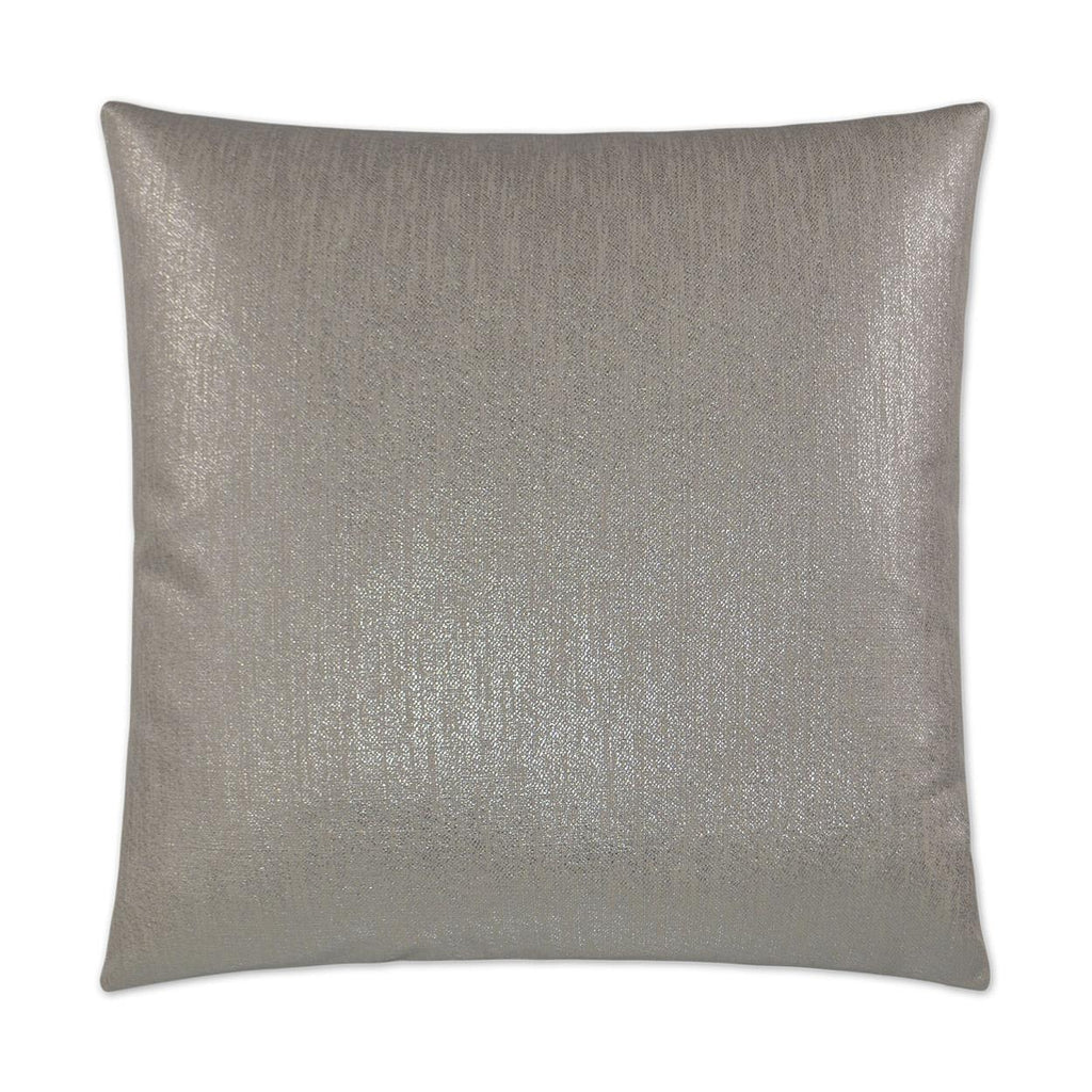 D.V. Kap Home Glitz Platinum 24" x 24" Pillow Cover