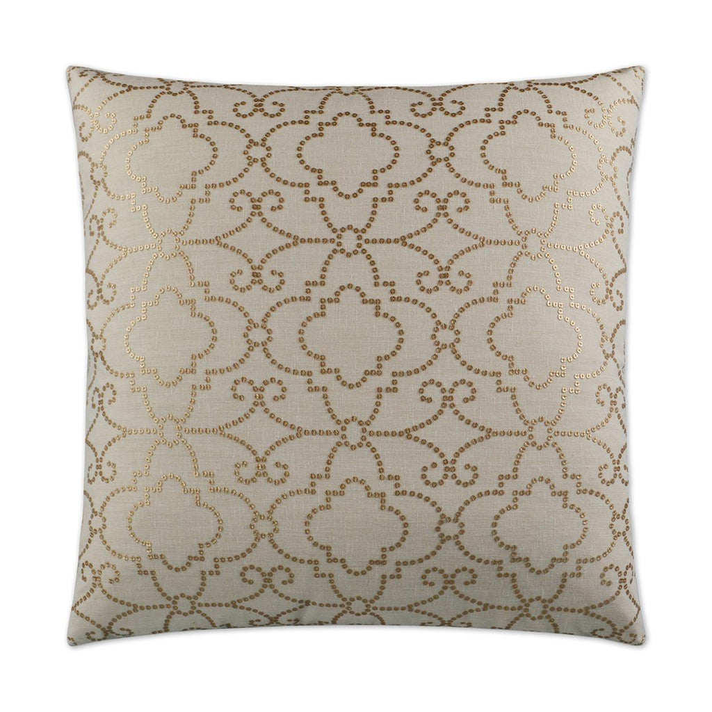 D.V. Kap Home Wow Factor Gilt 24" x 24" Pillow Cover