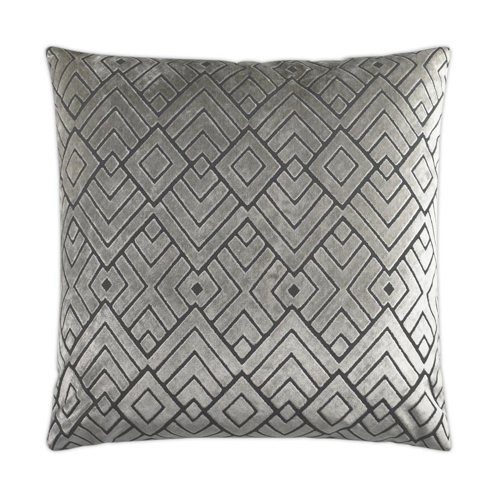 D.V. Kap Home Hipster Silver 24" x 24" Pillow Cover