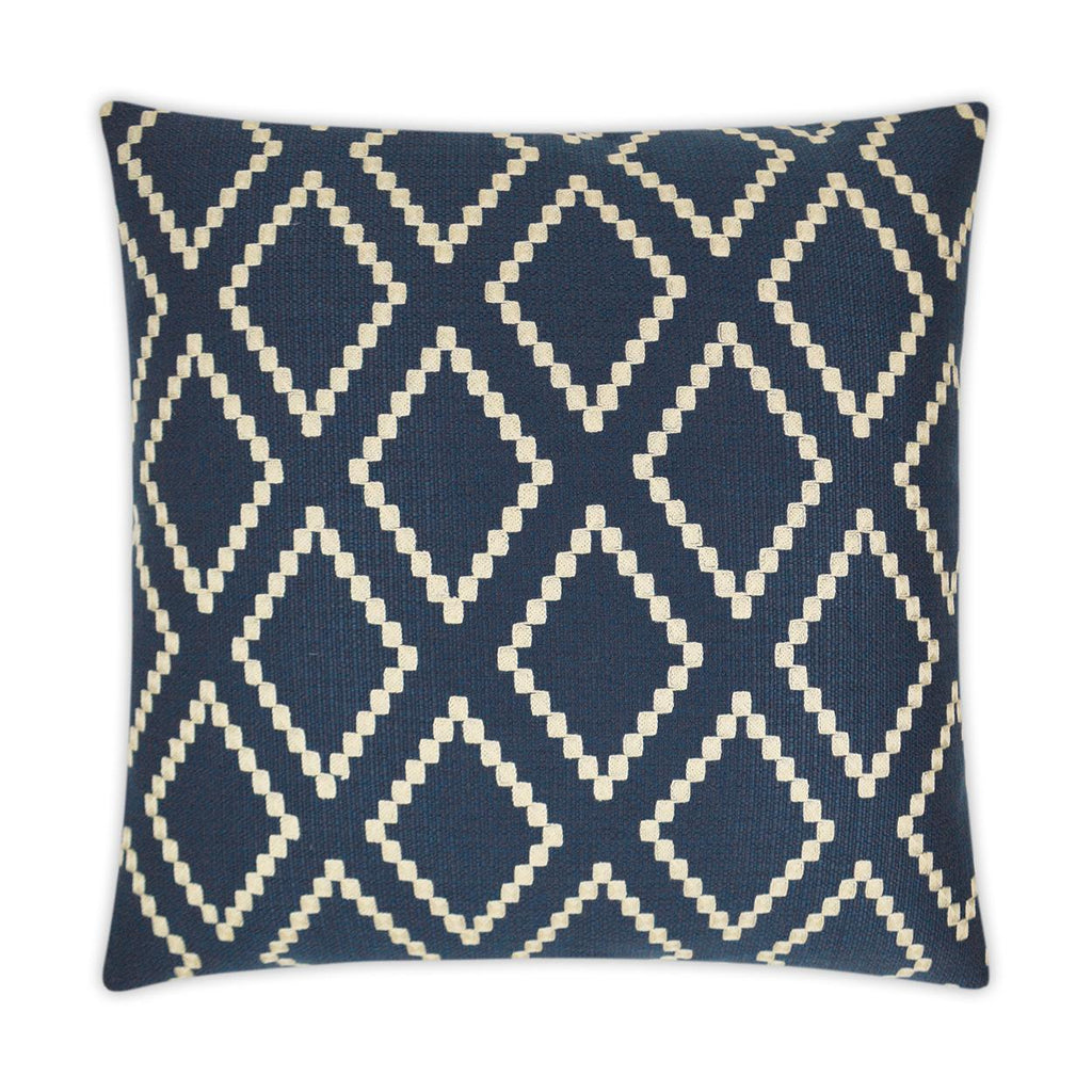 D.V. Kap Home Matteo Blue 24" x 24" Pillow Cover