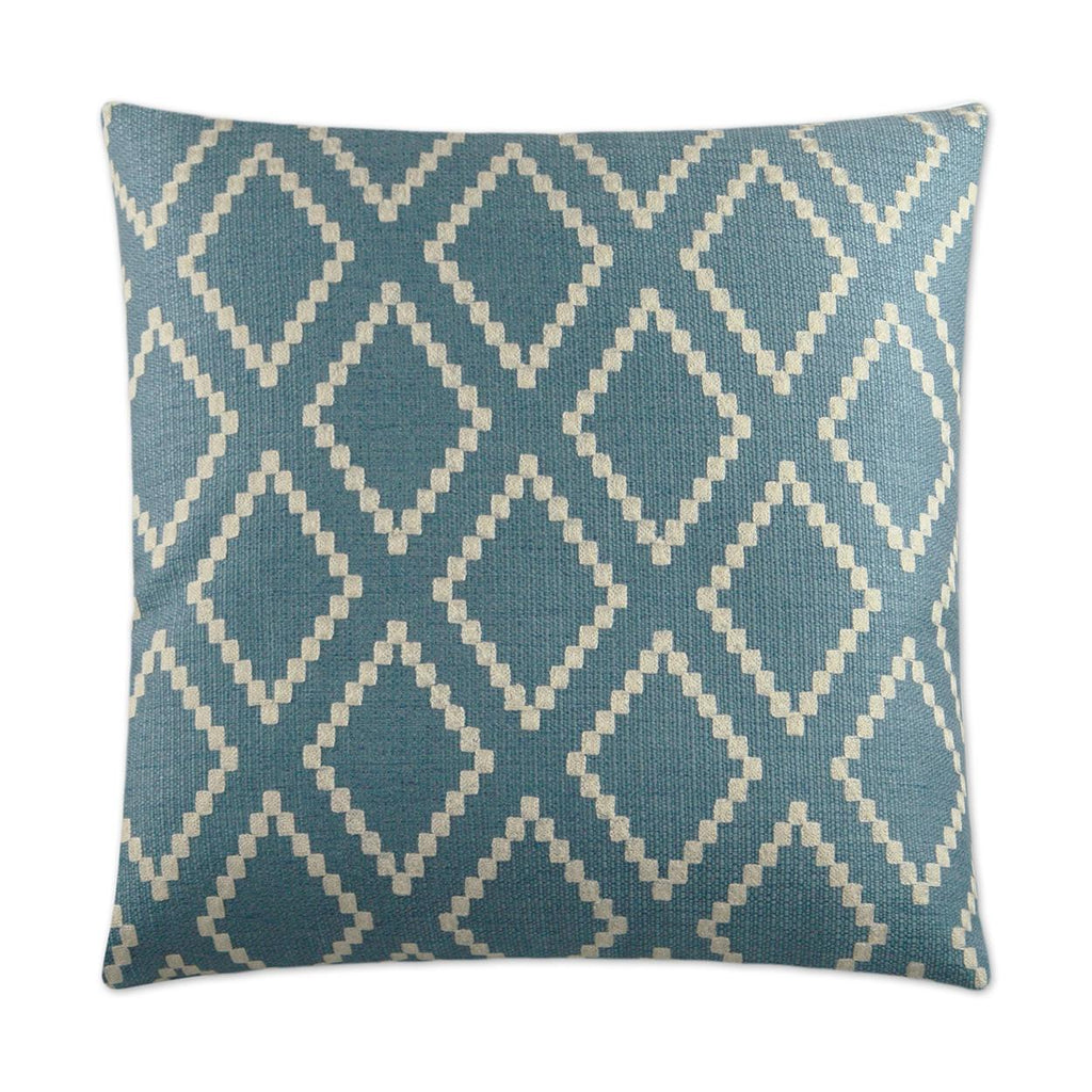 D.V. Kap Home Matteo Turquoise 24" x 24" Pillow Cover