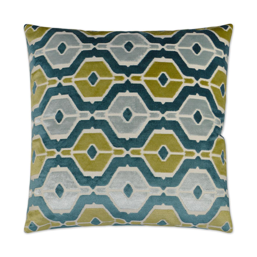 D.V. Kap Home Dellan Teal 24" x 24" Pillow Cover