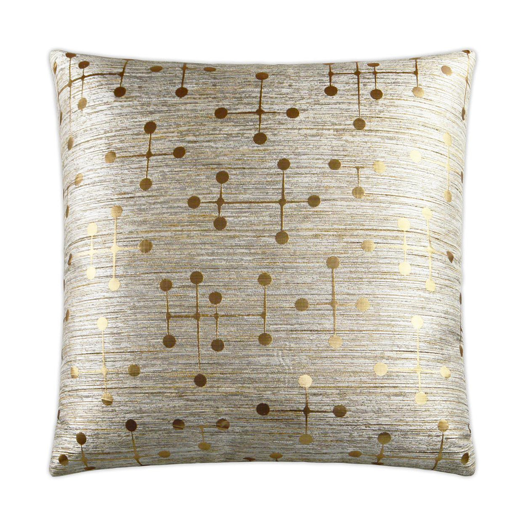 D.V. Kap Home Morse Gold 24" x 24" Pillow Cover