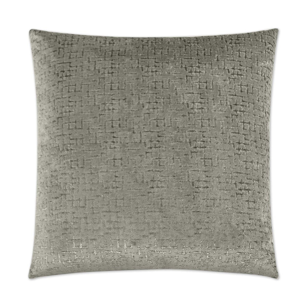 D.V. Kap Home Tetris Charcoal 24" x 24" Pillow Cover