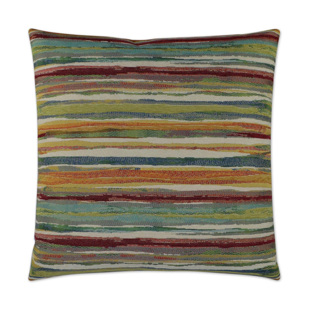 D.V. Kap Home Parallel Multi 24" x 24" Pillow Cover