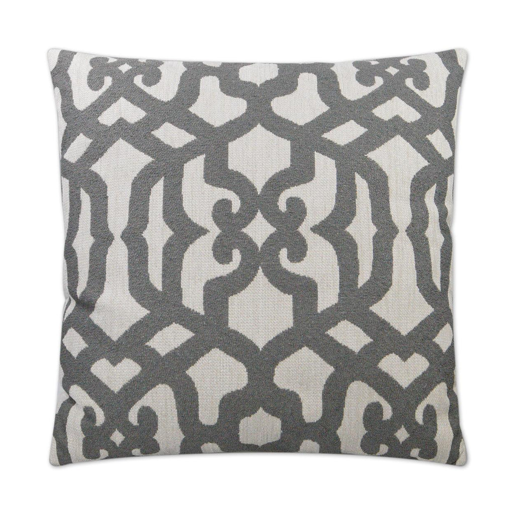 D.V. Kap Home Allure Grey 24" x 24" Pillow Cover