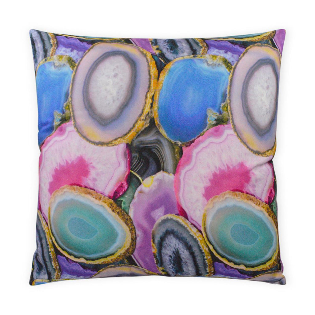 D.V. Kap Home Agate Abstract, Novelty 24" x 24" Pillow Cover