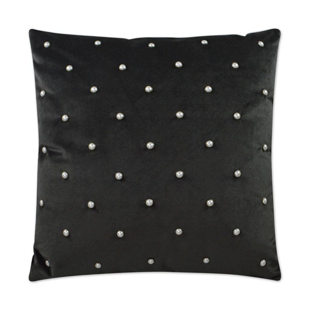 D.V. Kap Home Pearlesque Charcoal 24" x 24" Pillow Cover