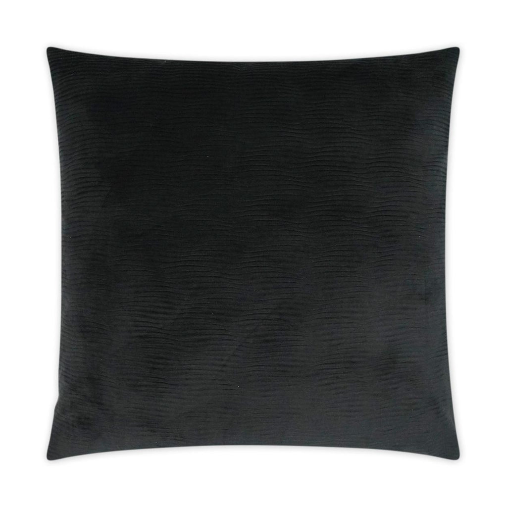 D.V. Kap Home Stream Black 24" x 24" Pillow Cover