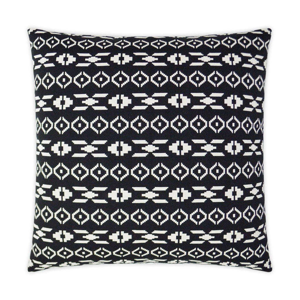 D.V. Kap Home Lightning Black 24" x 24" Pillow Cover