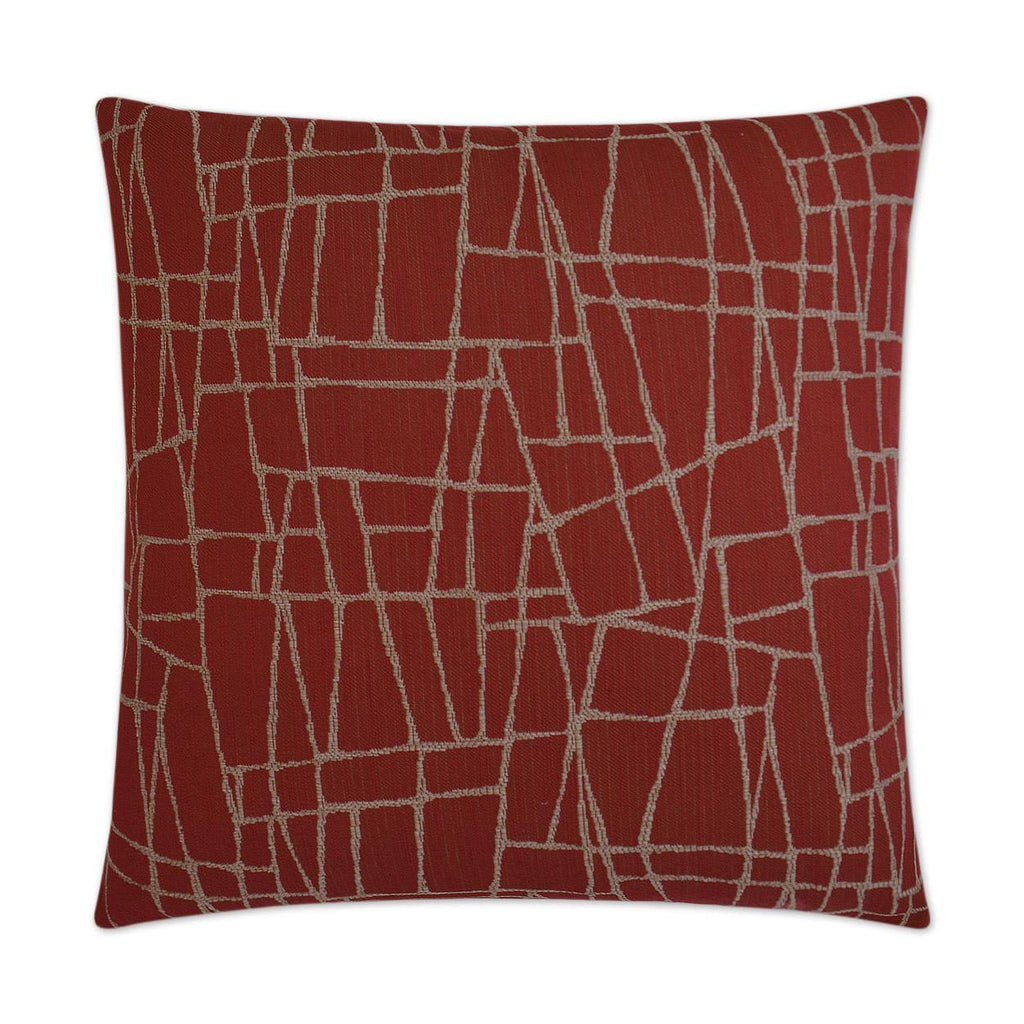 D.V. Kap Home Wexler Ruby 24" x 24" Pillow Cover