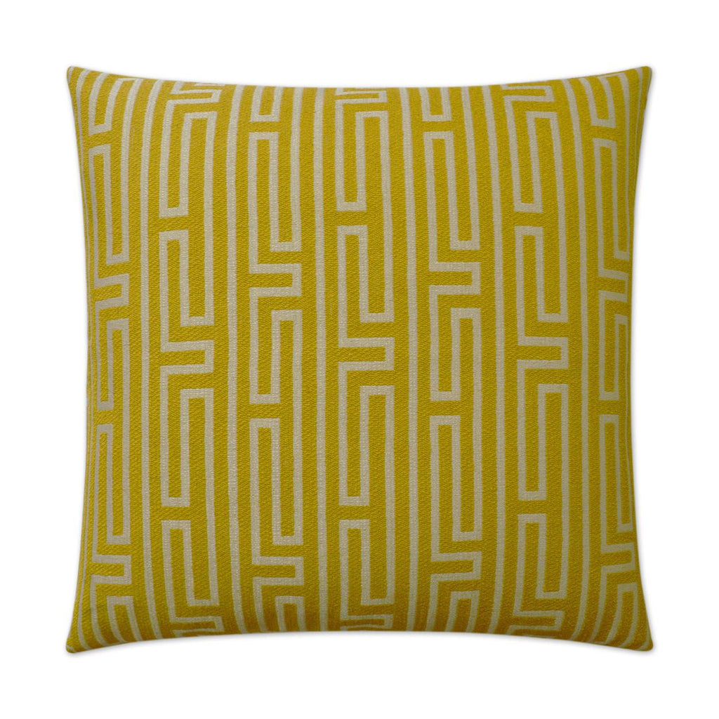 D.V. Kap Home Pandora Mustard 24" x 24" Pillow Cover