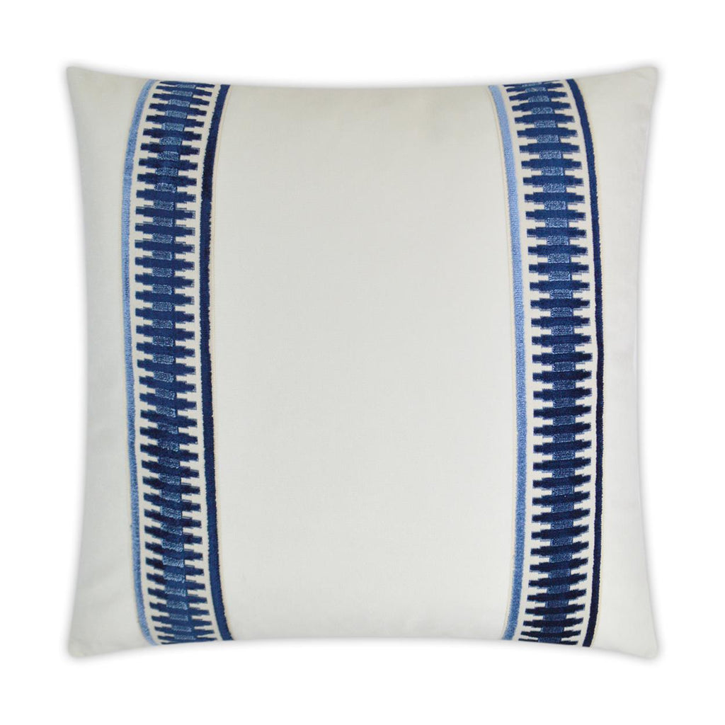 D.V. Kap Home Antibes Blue 24" x 24" Pillow Cover