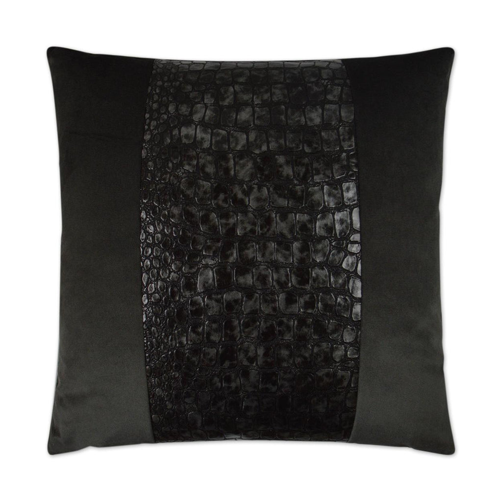 D.V. Kap Home Bayou Charcoal 24" x 24" Pillow Cover