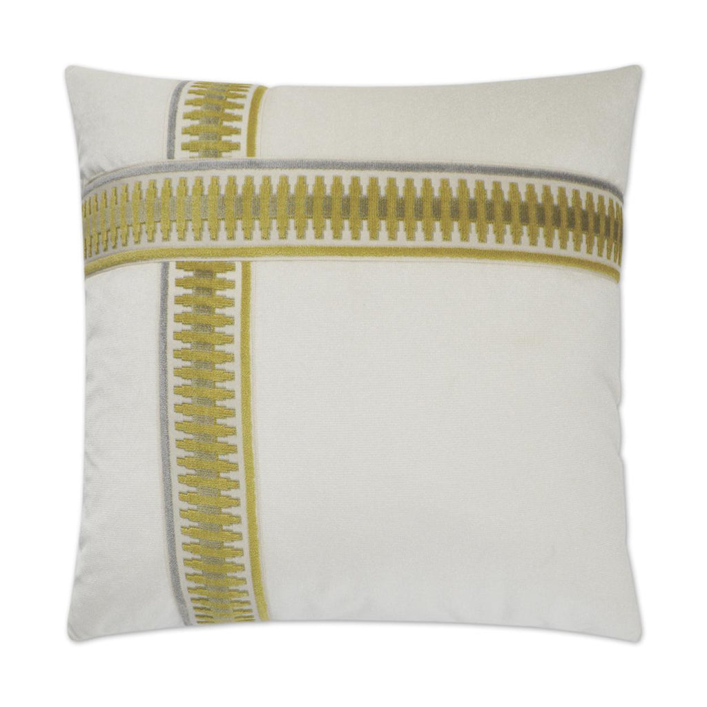 D.V. Kap Home Antibes II Yellow 24" x 24" Pillow Cover