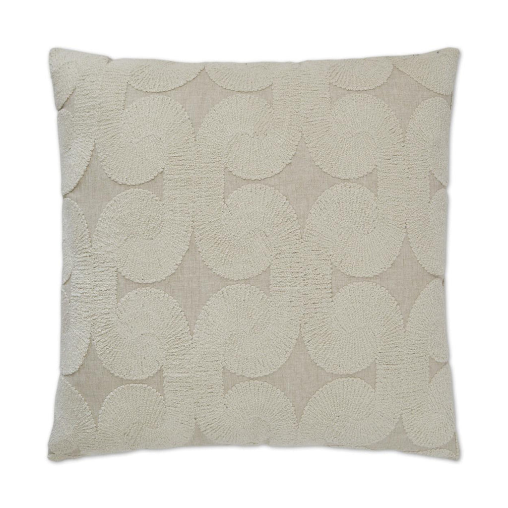 D.V. Kap Home Posh Den Natural 24" x 24" Pillow Cover