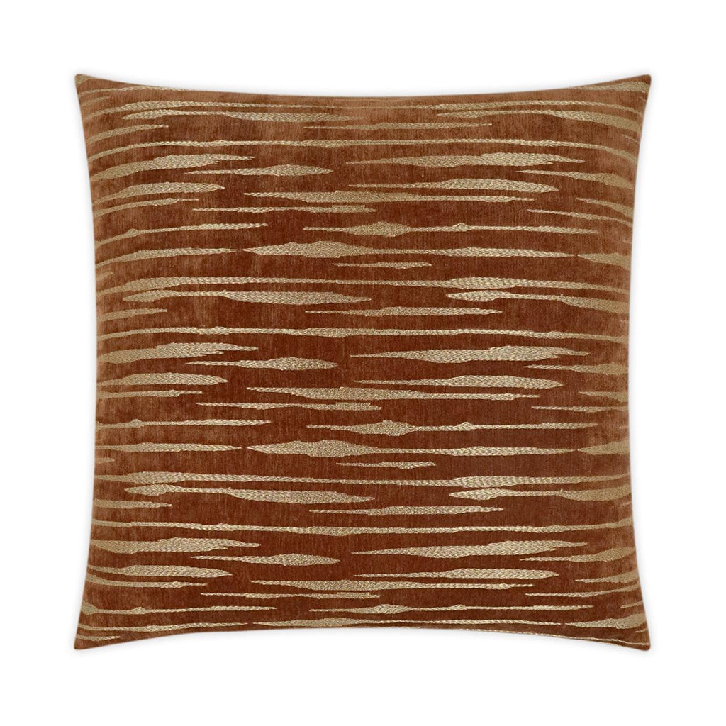 D.V. Kap Home Davos Rust 24" x 24" Pillow Cover