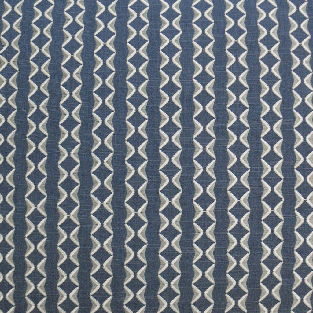 D.V. Kap Home Notch Indigo  Fabric