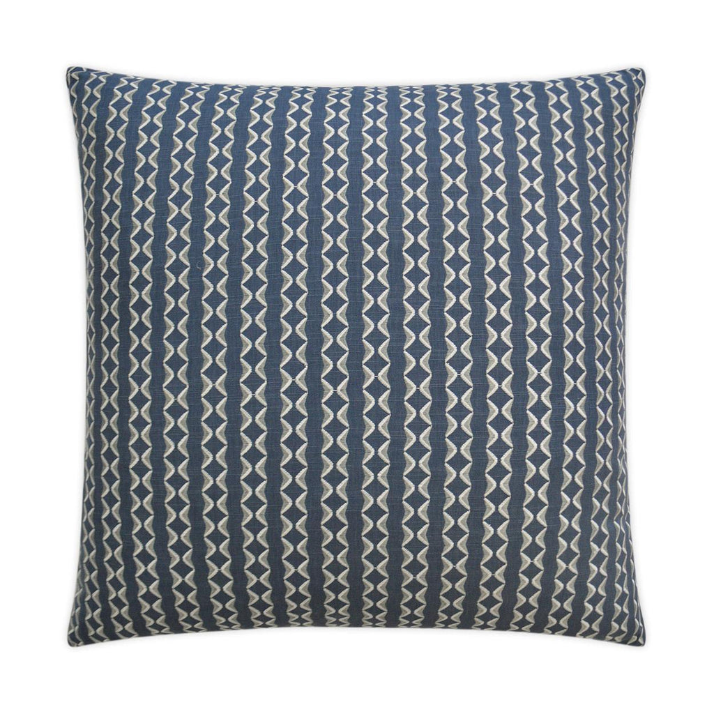 D.V. Kap Home Notch Indigo 24" x 24" Pillow Cover