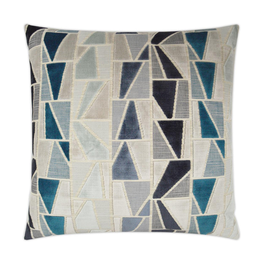 D.V. Kap Home Zander Transitional, Geometric 24" x 24" Pillow Cover