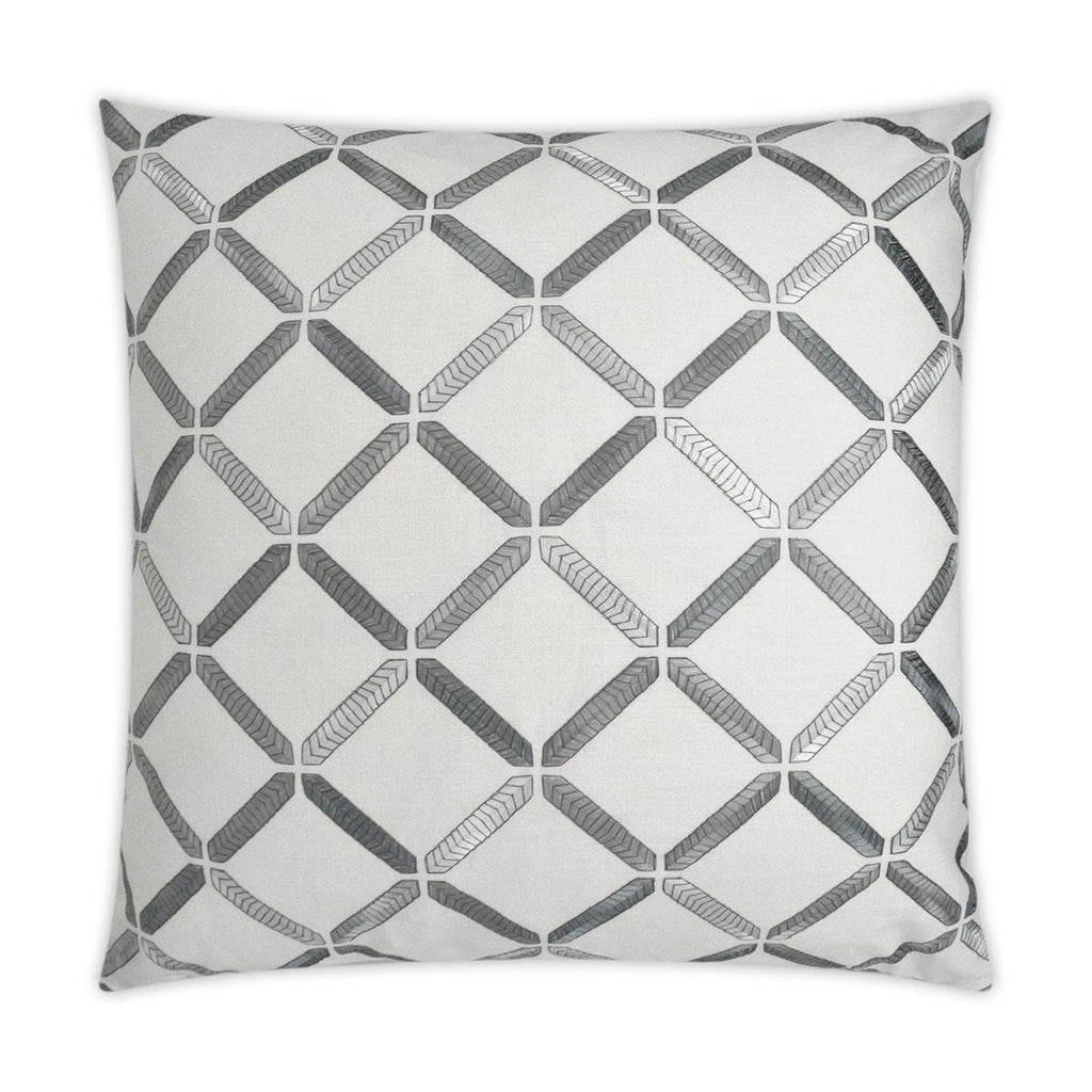 D.V. Kap Home Granville Silver 24" x 24" Pillow Cover