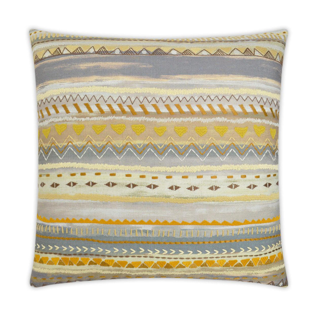 D.V. Kap Home Classic Charm Western Chic, Global 24" x 24" Pillow Cover