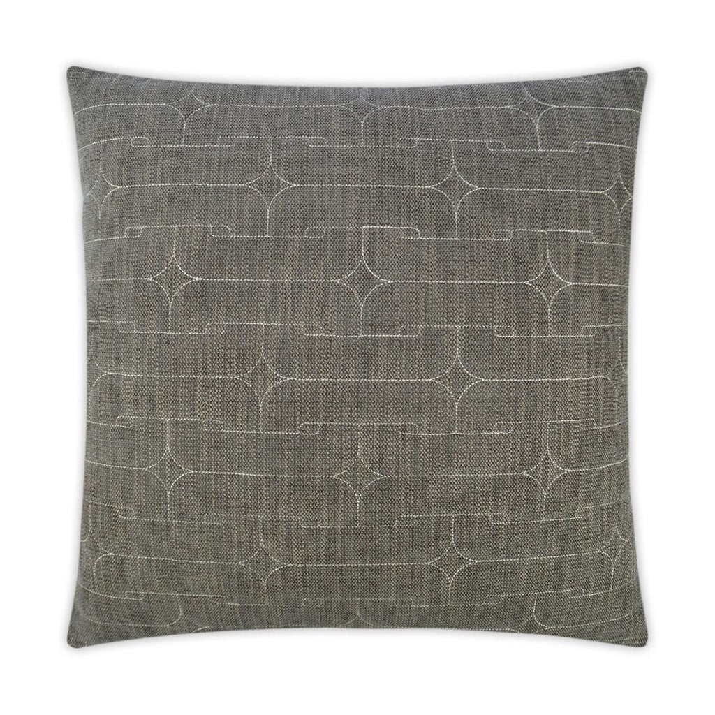 D.V. Kap Home Unchained Grey 24" x 24" Pillow Cover