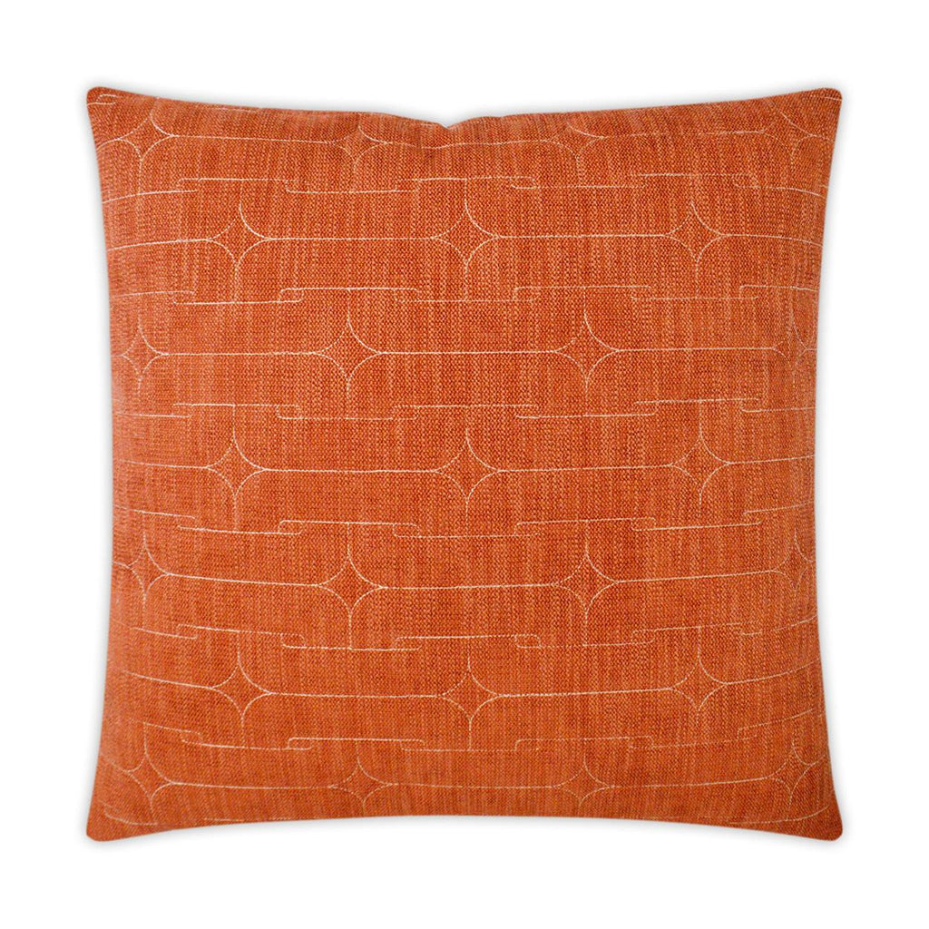 D.V. Kap Home Unchained Tangerine 24" x 24" Pillow Cover