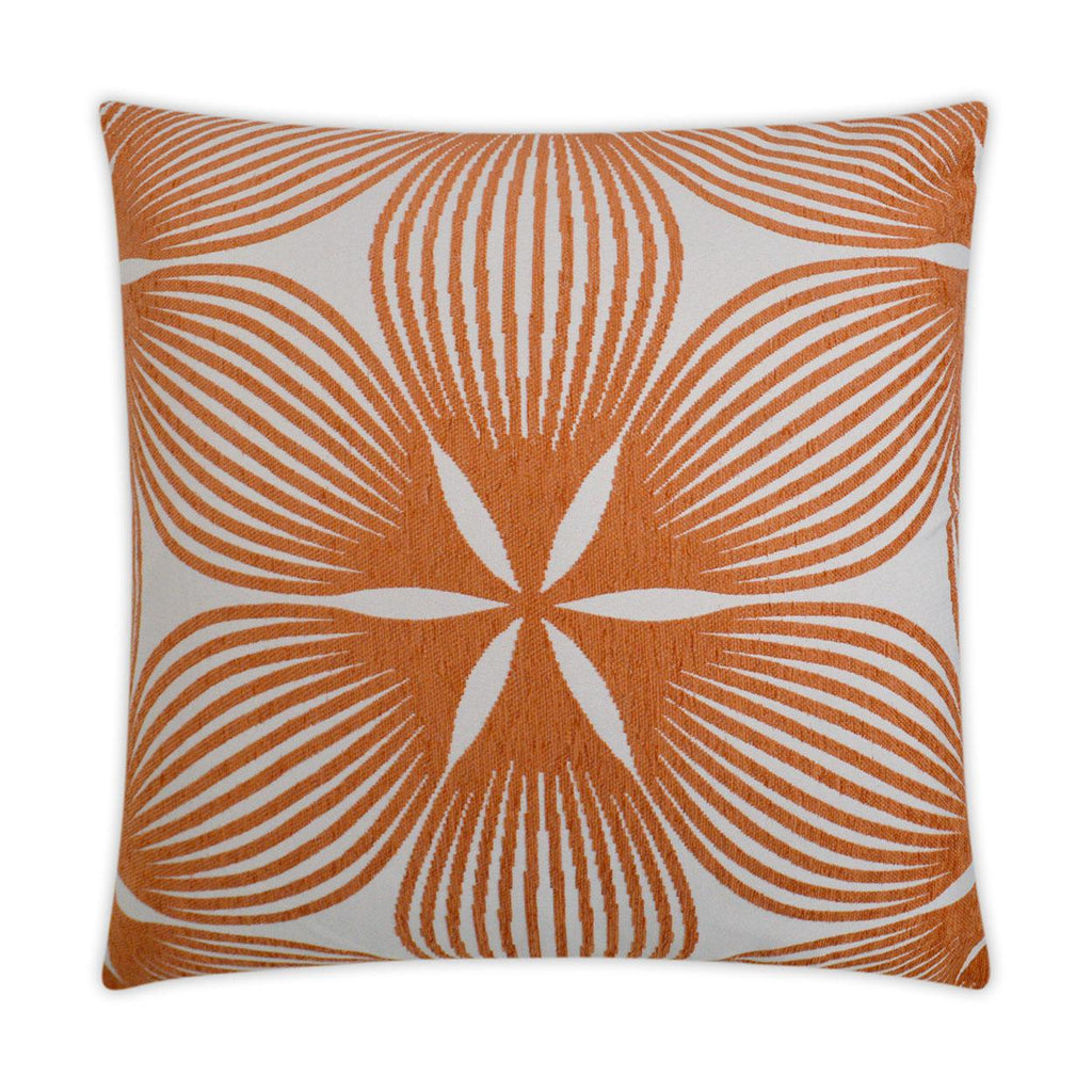 D.V. Kap Home Sunglow Tangerine 22" x 22" Pillow Cover