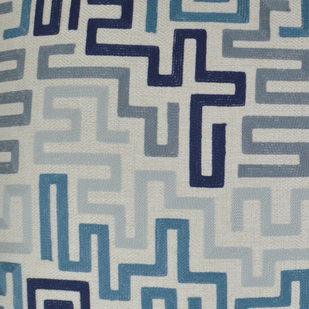 D.V. Kap Home Labyrinth Indigo 24" x 24" Pillow Cover