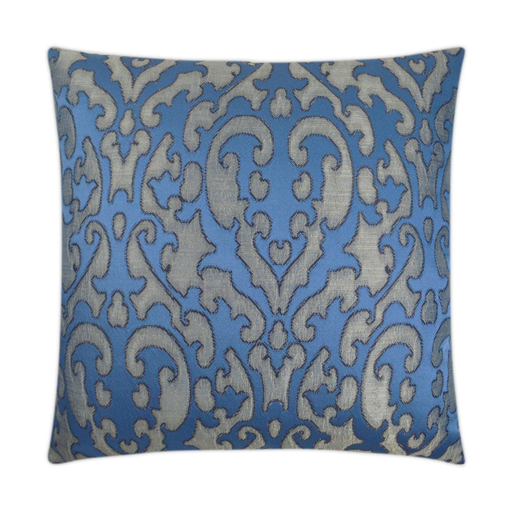 D.V. Kap Home Bokhara Bluestone 24" x 24" Pillow Cover