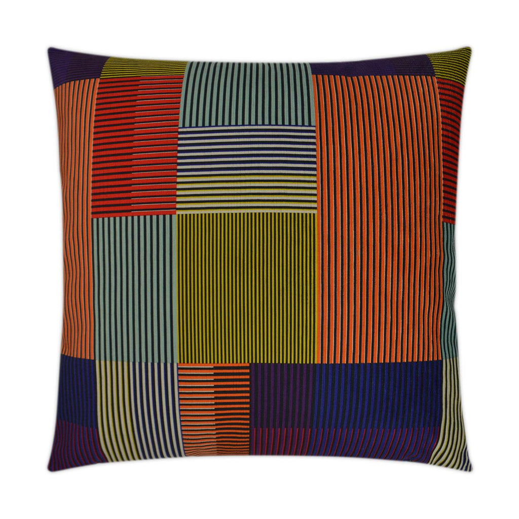 D.V. Kap Home Bauhaus Multi 24" x 24" Pillow Cover