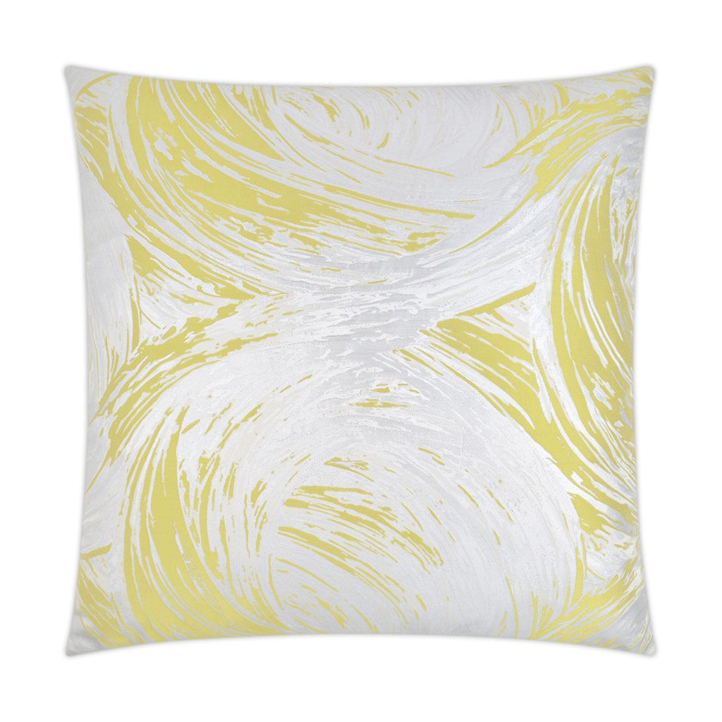 D.V. Kap Home Tornado Citron 24" x 24" Pillow Cover