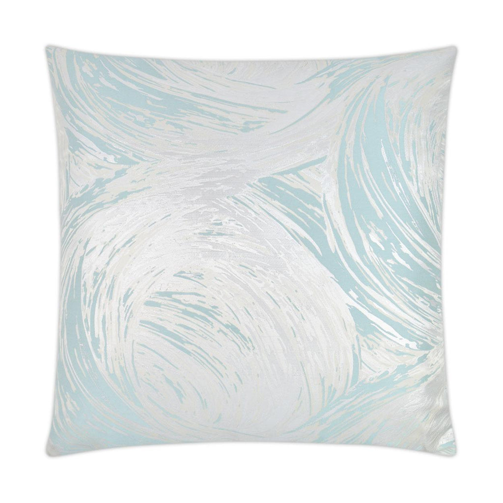 D.V. Kap Home Tornado Turquoise 24" x 24" Pillow Cover