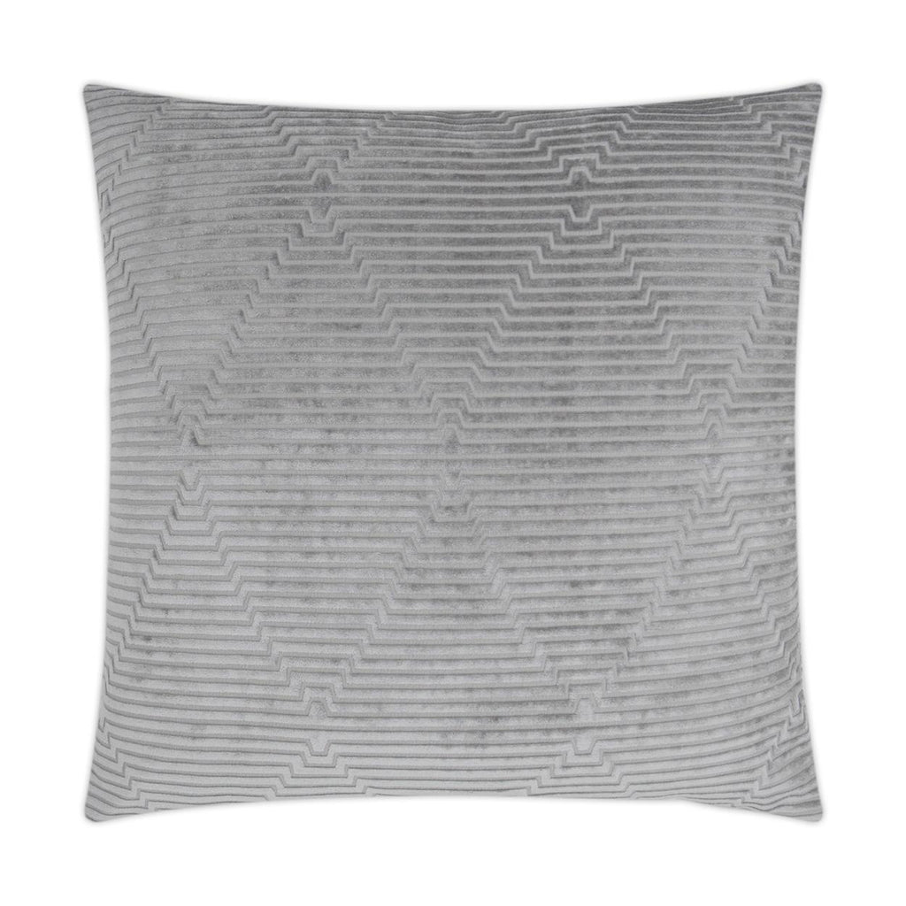 D.V. Kap Home Outline Grey 24" x 24" Pillow Cover