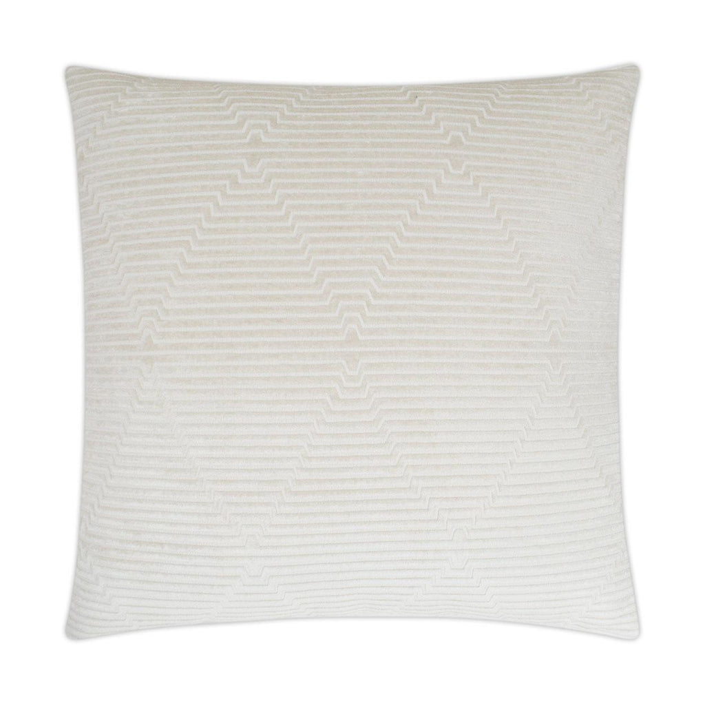 D.V. Kap Home Outline Ivory 24" x 24" Pillow Cover